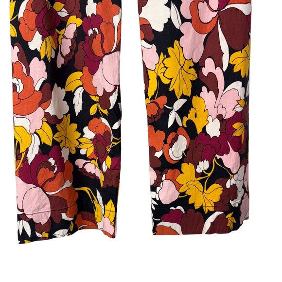 Maeve by Anthropologie The Colette Boho Floral Wide Leg Pants Women Size 26 - Picture 13 of 13
